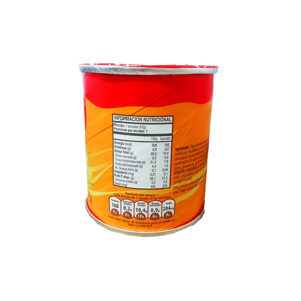 Papas sabor queso Kryzpo (37 g / 1.3 oz) - Miniatura 3
