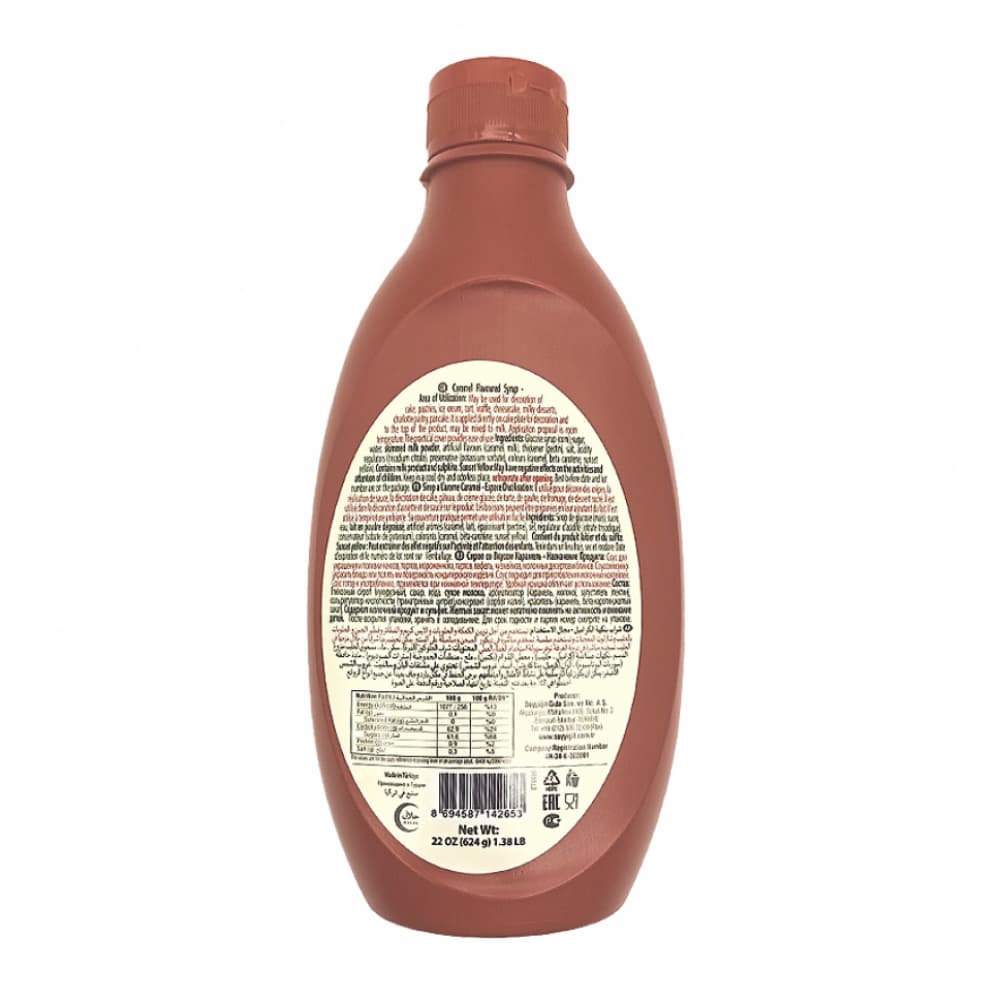 Sirope sabor caramelo Kent boringer (624 g / 1.38 lb) - Miniatura 3