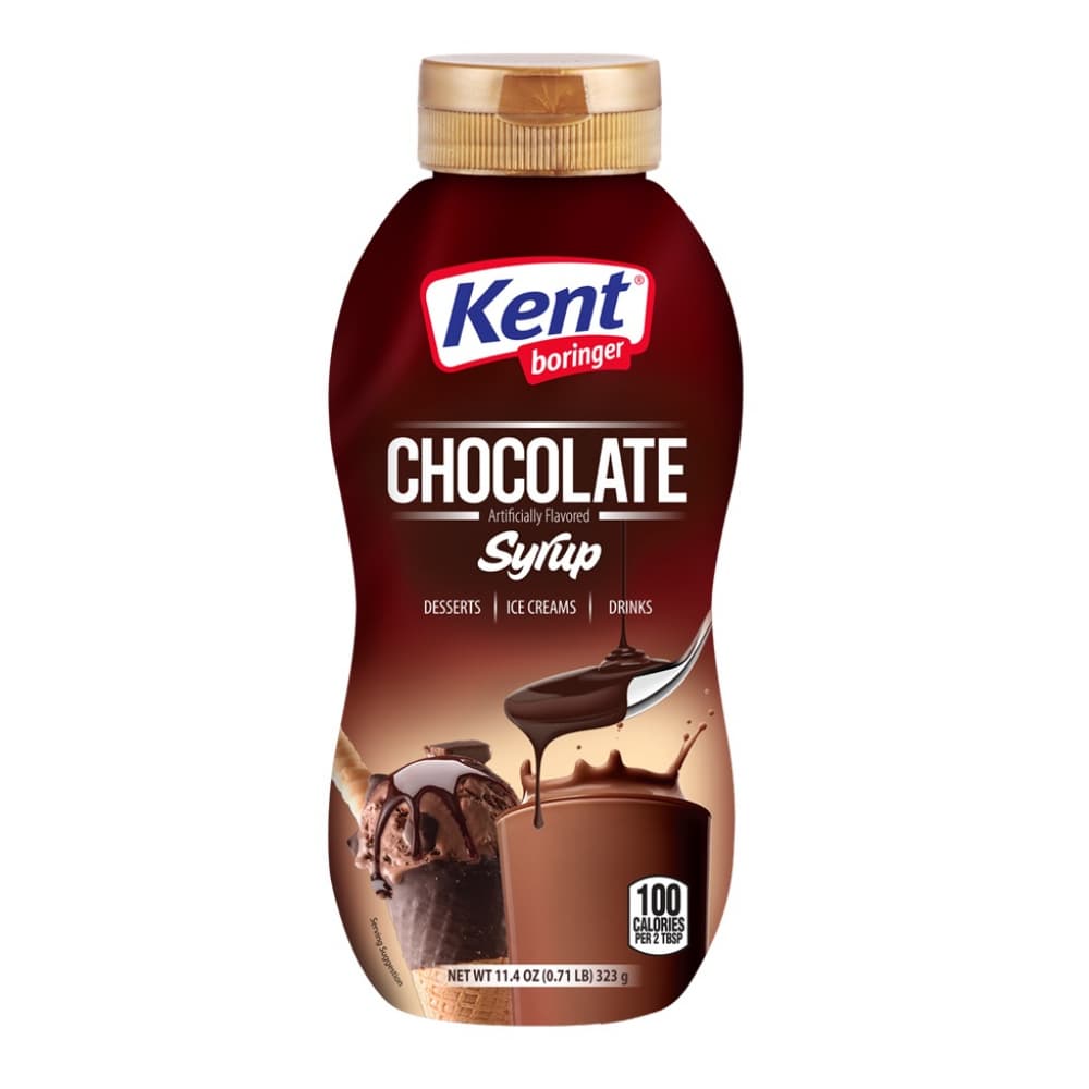 Sirope sabor chocolate Kent boringer (323.2 g / 11.4 oz) - Imagen 1