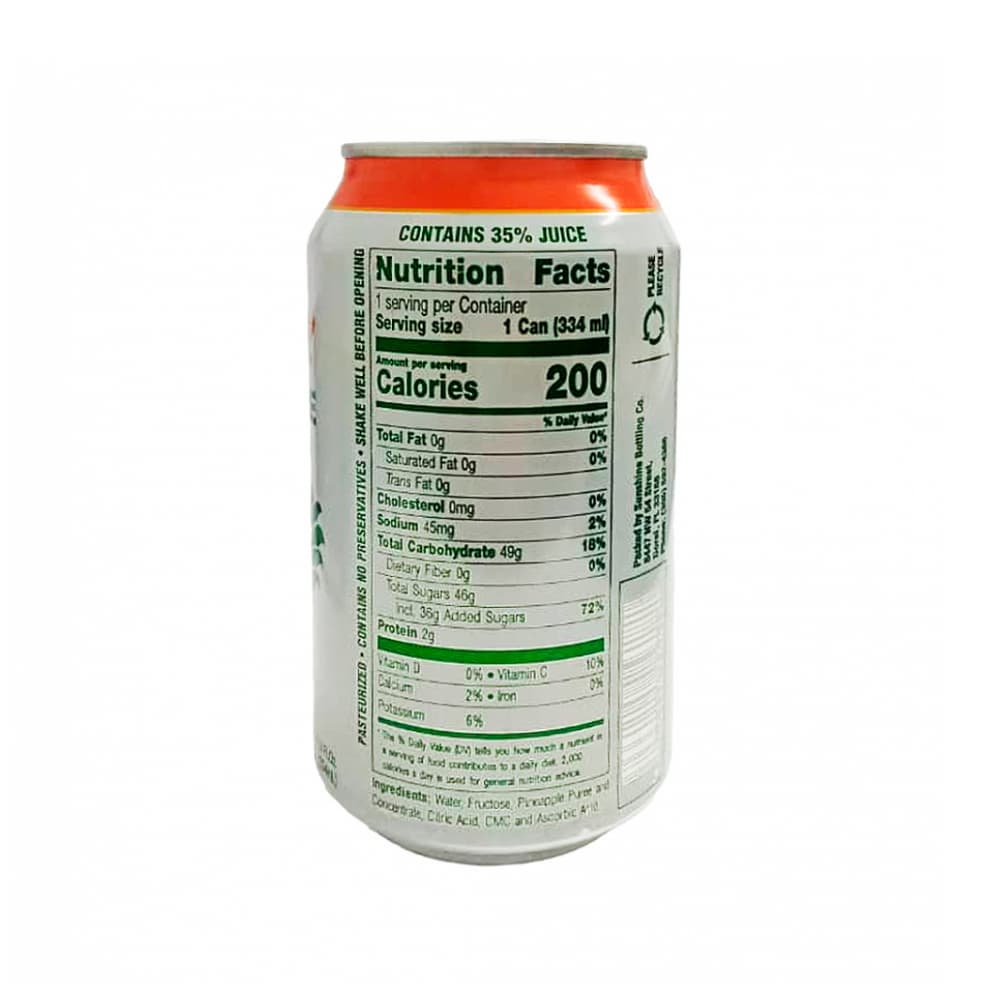 Néctar de piña Sunchy (334 ml / 11.3 fl oz) - Miniatura 3
