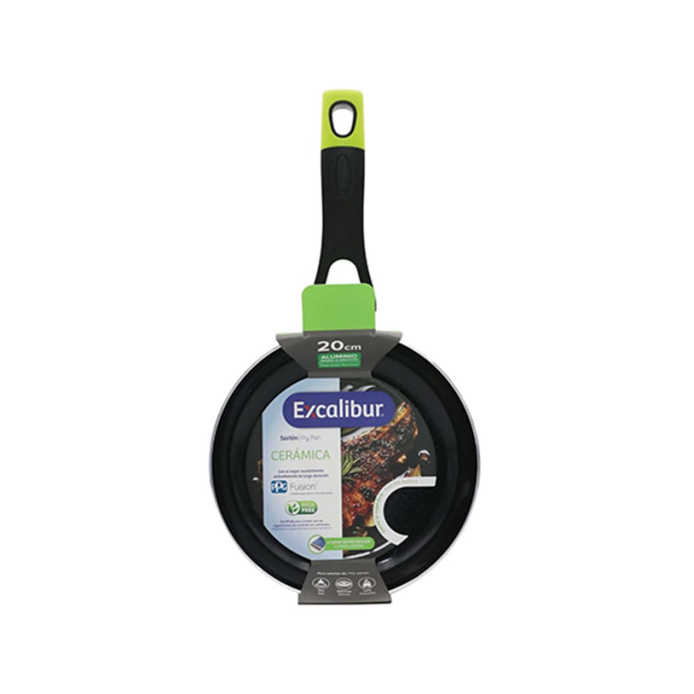 Sartén con cubierta de cerámica de 20 cm Excalibur - Imagen 1