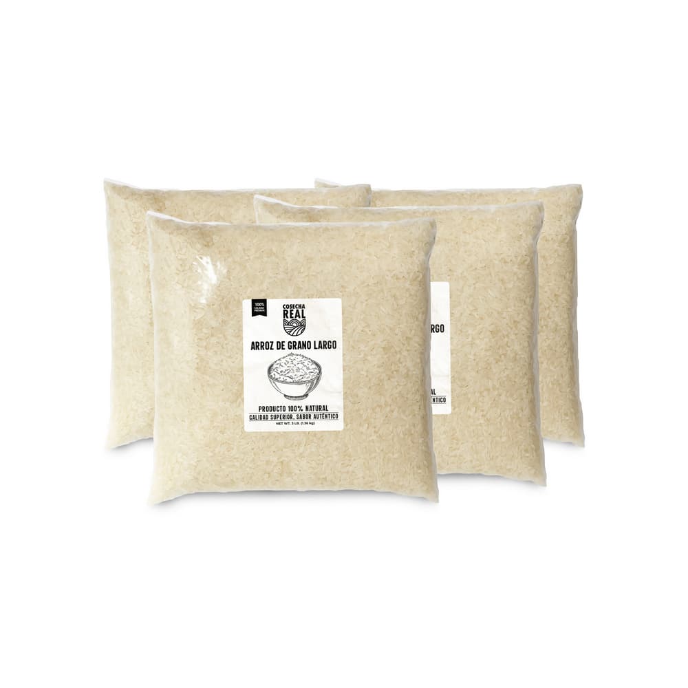 Arroz de grano largo Cosecha Real (4 x 1.36 kg / 3 lb) - Imagen 1