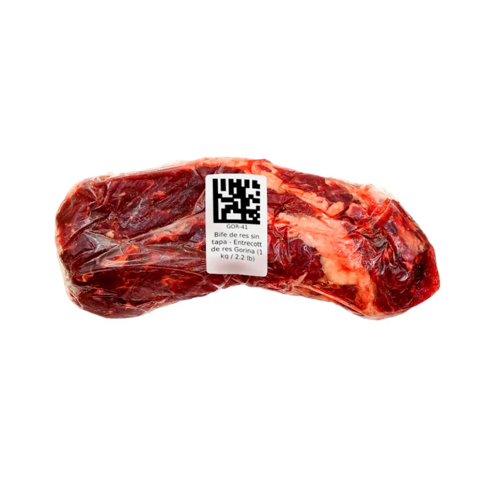 Bife de res sin tapa - Entrecott de res Gorina (1 kg / 2.2 lb) - Miniatura 2