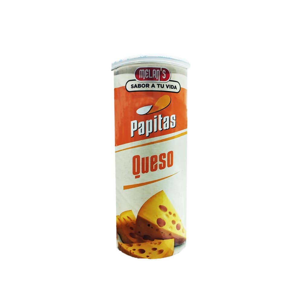 Papitas con sabor a queso Melans (90 g / 3.17 oz) - Imagen 1