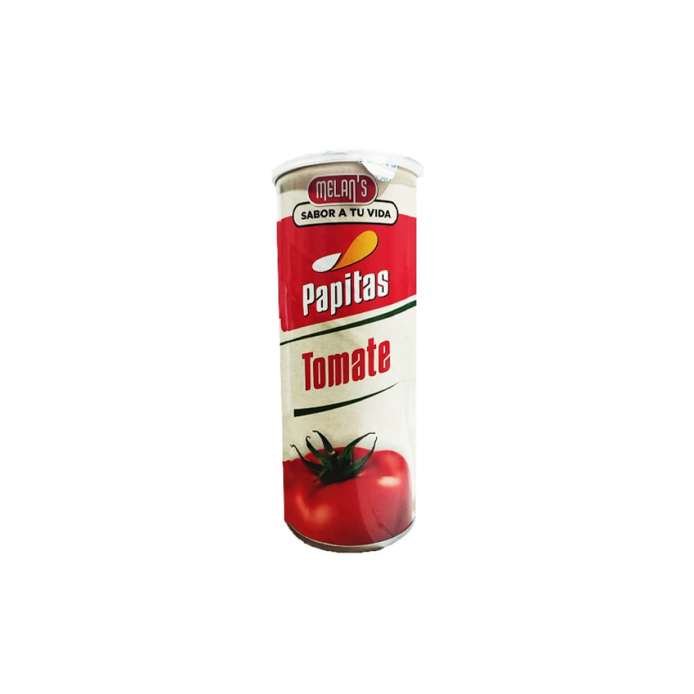 Papitas con sabor a tomate Melans (90 g / 3.17 oz) - Imagen 1