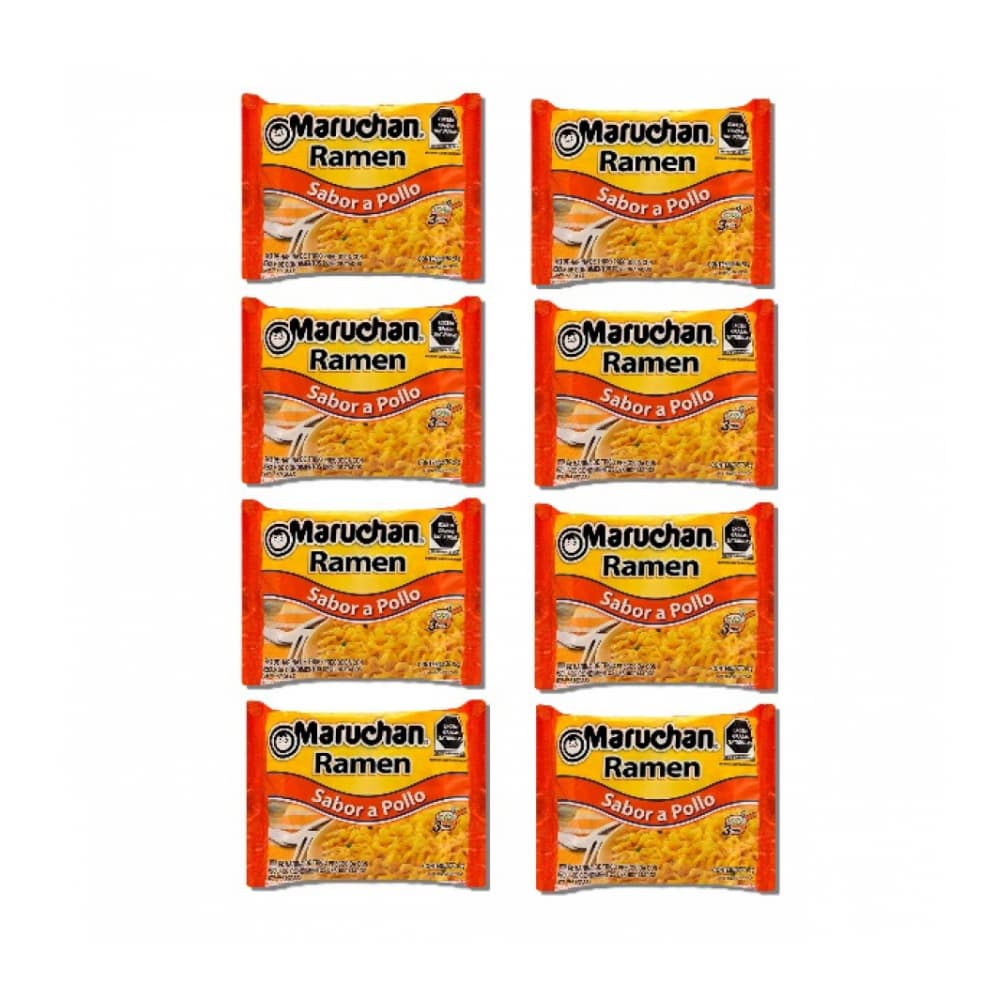 Sopa de fideos sabor a pollo Maruchan (8 x 85 g / 3 oz) - Imagen 1