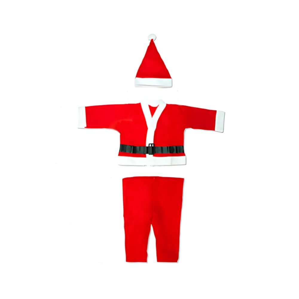 Traje de papá Noel para niño de 0 a 3 años - Imagen 1