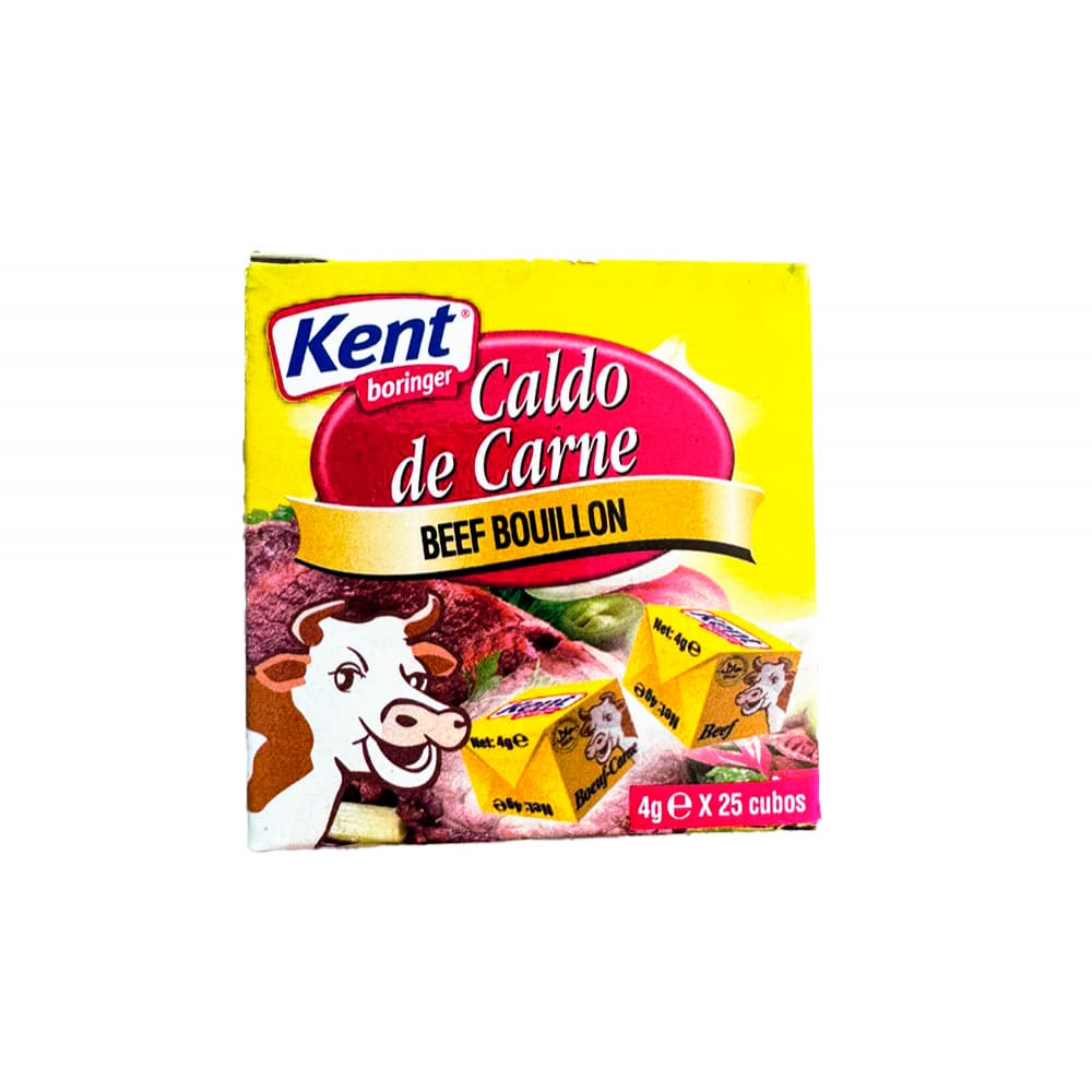 Caldo de res Kent Boringer (25 x 4 g) - Imagen 1