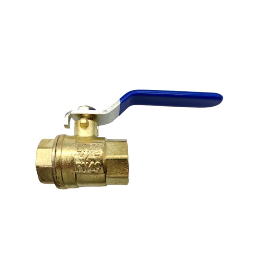 LLave de jardín de zink con mango azul de 3/4" S.P.C - Imagen 1