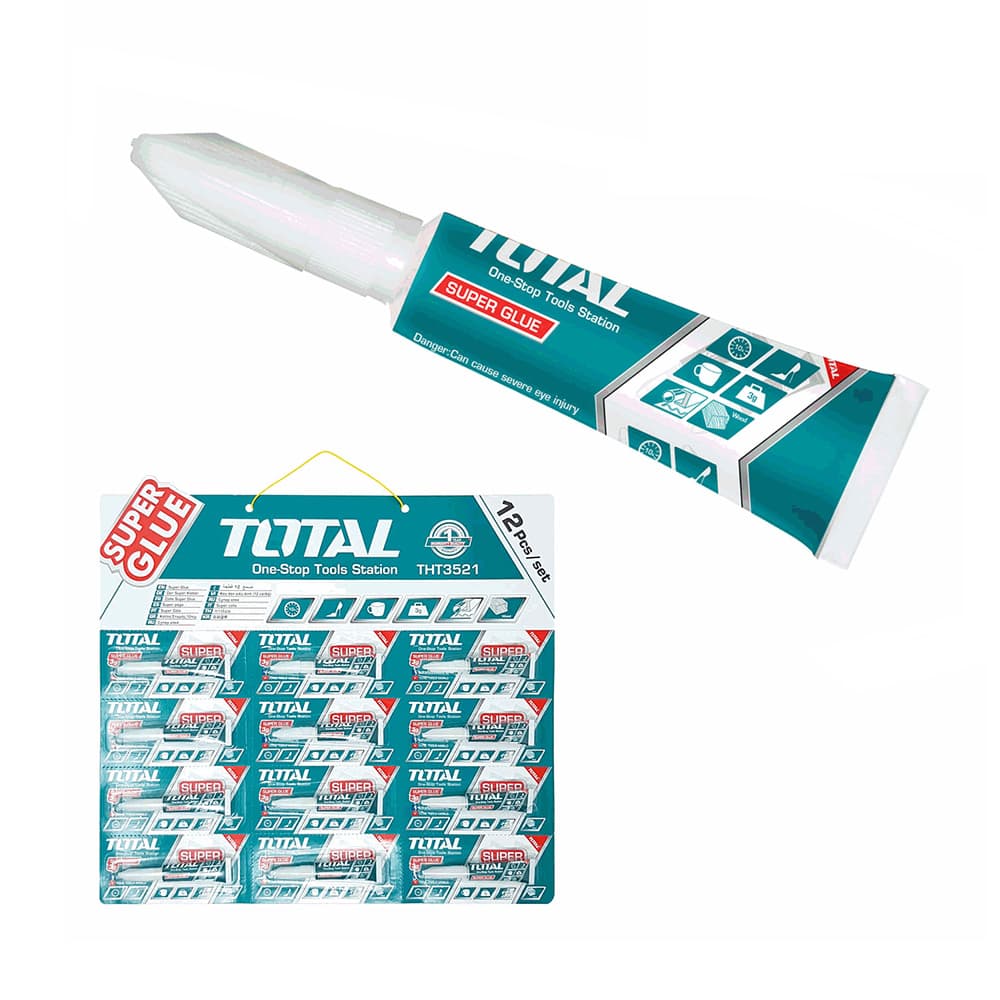 Super pegamento THT3521 Total Tools (12 U) - Miniatura 2