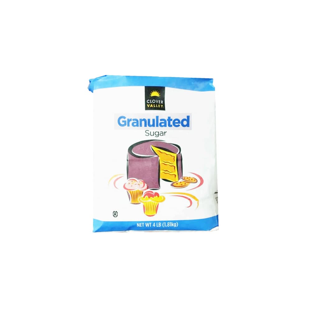 Azúcar granulada Clover Valley (1.81 kg / 4 lb) - Imagen 1