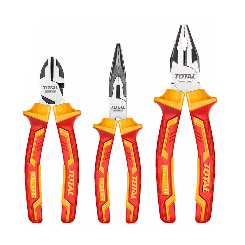 Juego de 3 alicates aislados THT2K0302 Total Tools - Imagen 1