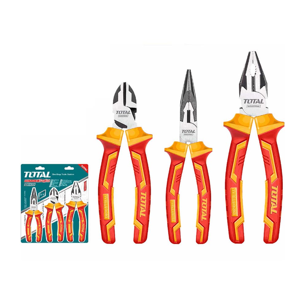 Juego de 3 alicates aislados THT2K0302 Total Tools - Miniatura 2
