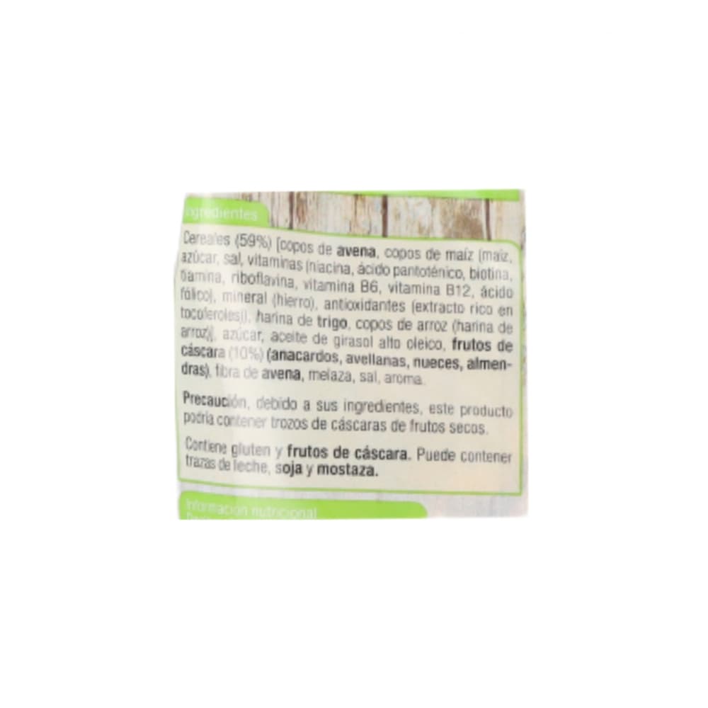 Cereal Muesli crujiente de frutos secos Ceridés (500 g / 1.1 lb) - Miniatura 4