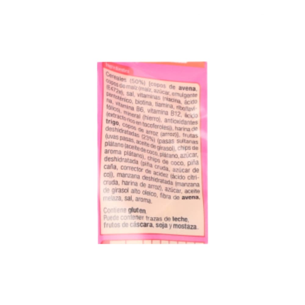 Cereal Muesli crujiente de frutas Ceridés (500 g / 1.1 lb) - Miniatura 4