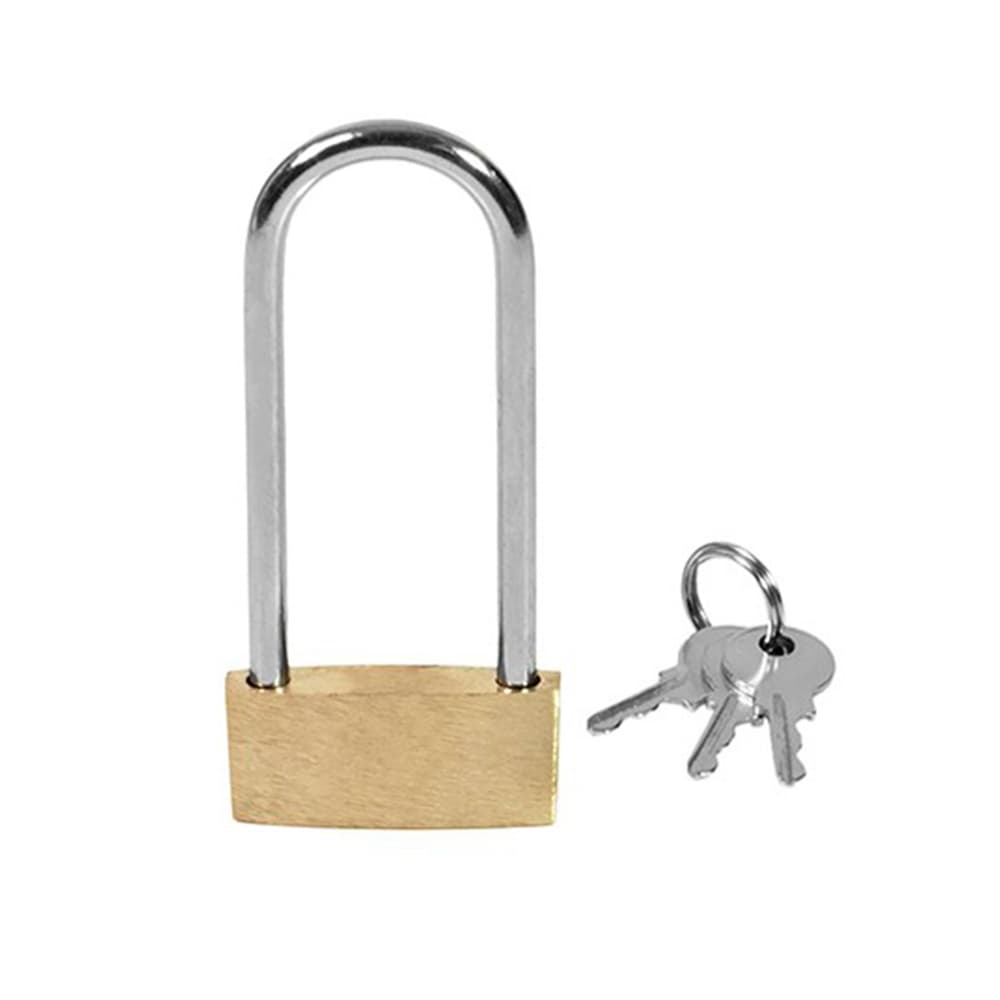 Candado largo de seguridad bronce 45 mm CM - Imagen 1