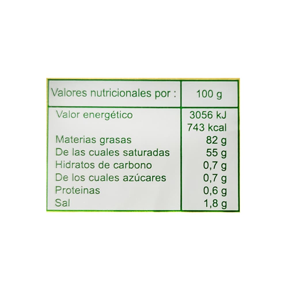 Mantequilla con sal Yeya (250 g / 8.81 oz) - Miniatura 4