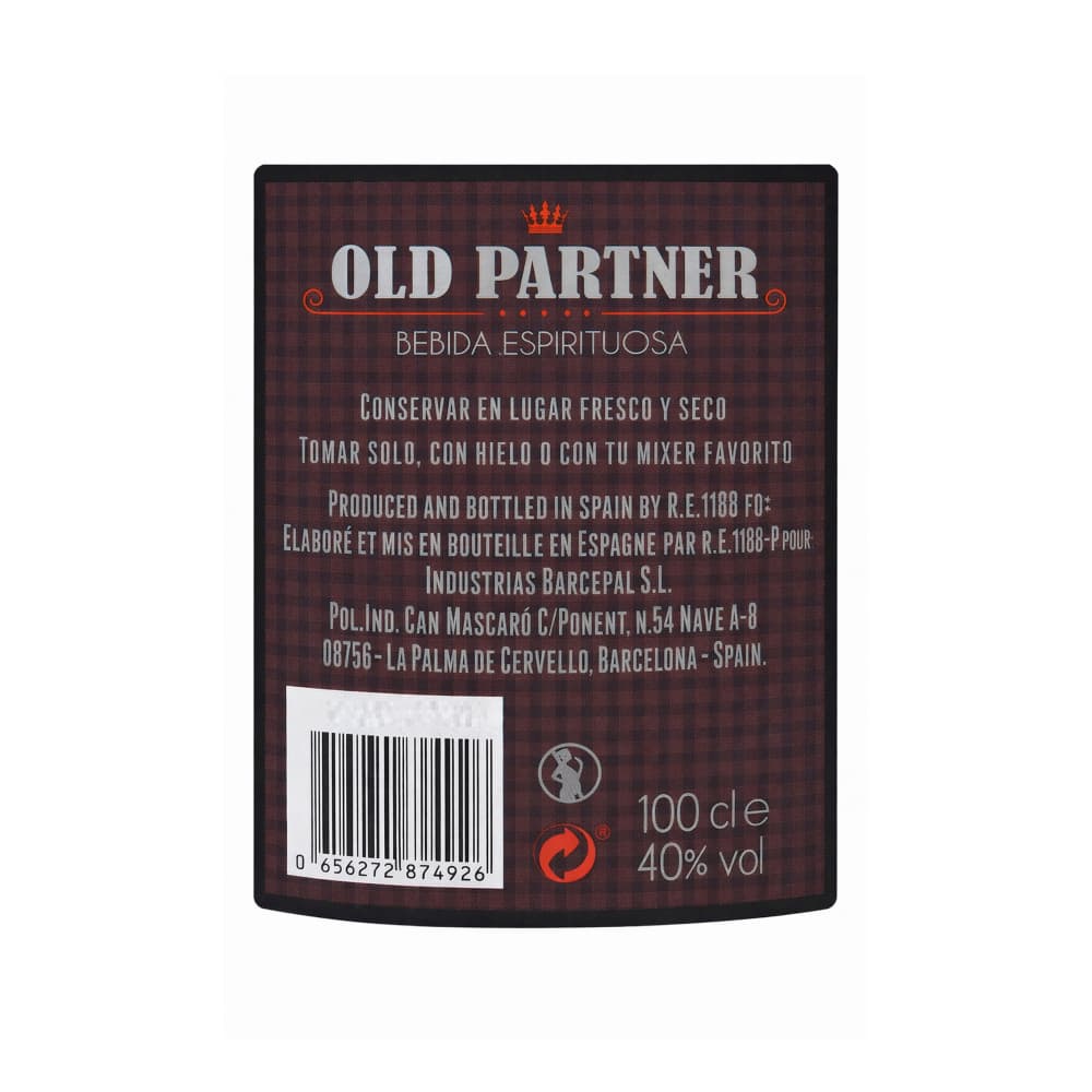 Whisky Old Partner (1 L) - Miniatura 3