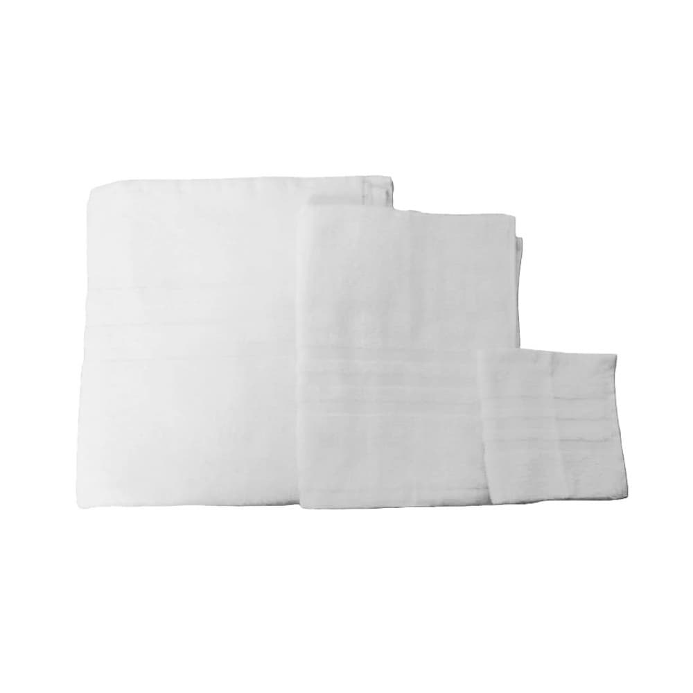 Set de toallas blancas (3 U) - Imagen 1
