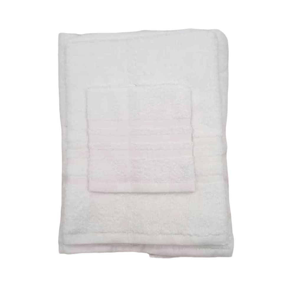 Set de toallas blancas (3 U) - Miniatura 3