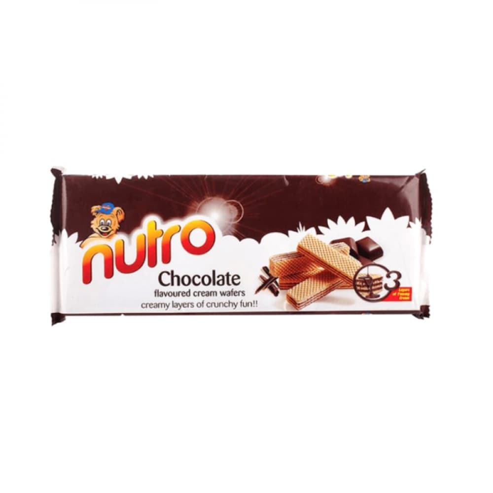Sorbetos rellenos con crema sabor chocolate Nutro (108 g / 3.80 oz) - Imagen 1