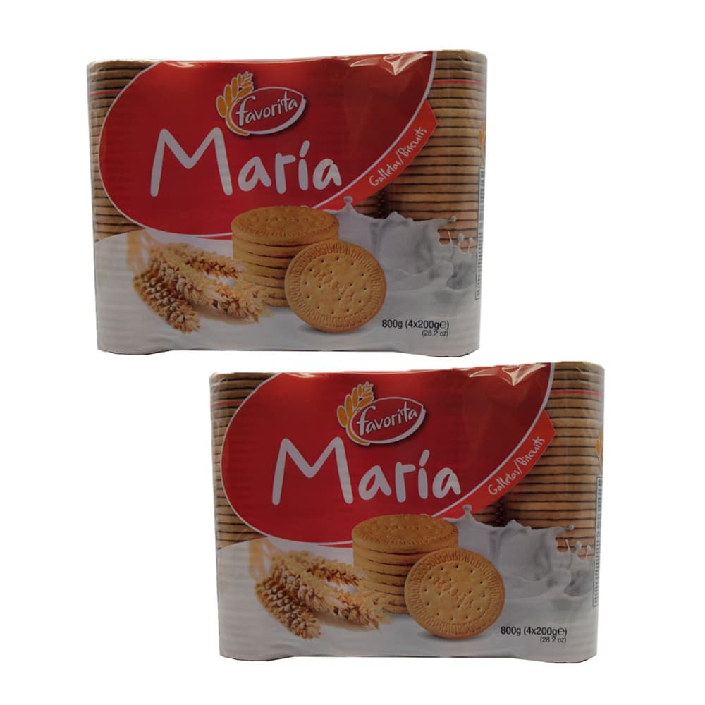Galletas María Favorita (8 x 200 g / 7 oz) - Imagen 1