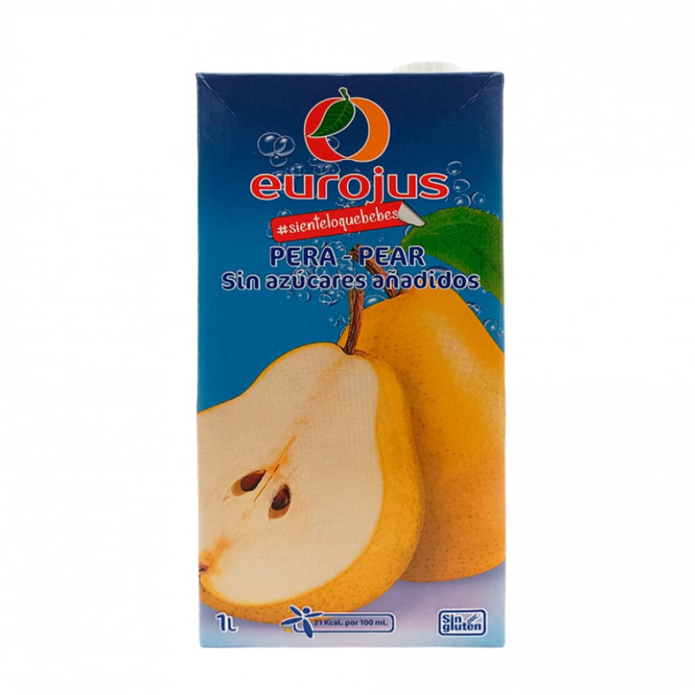 Néctar de pera Eurojus (1 L) - Imagen 1