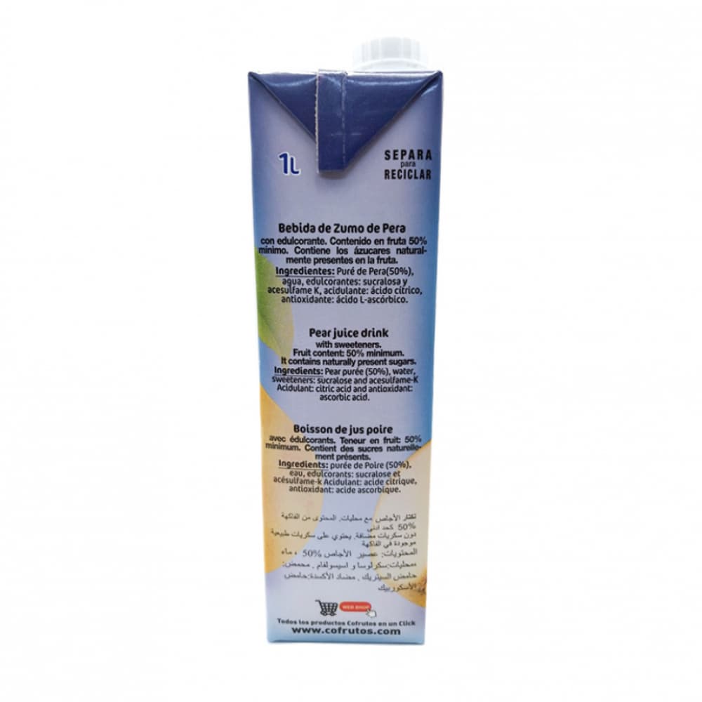 Néctar de pera Eurojus (1 L) - Miniatura 3