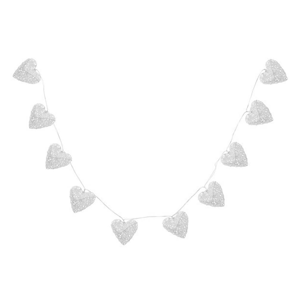 Tira de luces LED de 10 corazones Casa y Menaje - Imagen 1