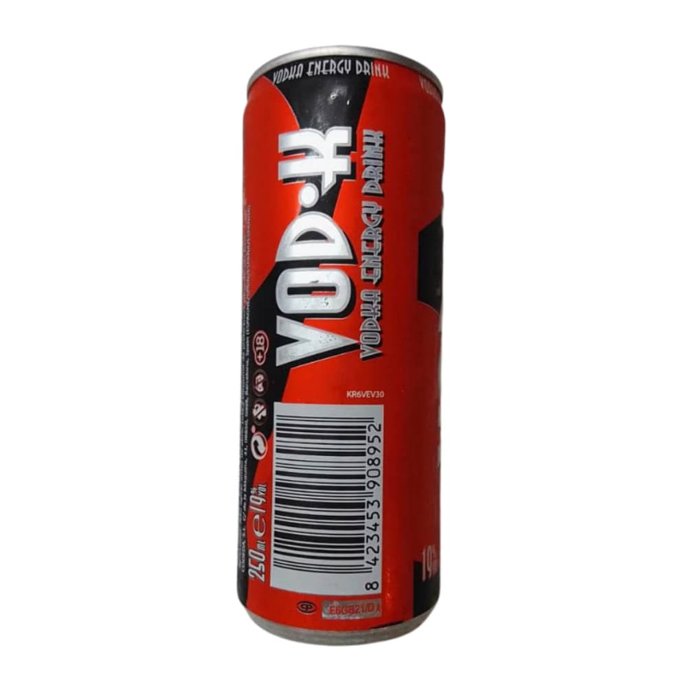 Vodka con energizante VOD-K (250 ml / 8.82 oz) - Miniatura 2