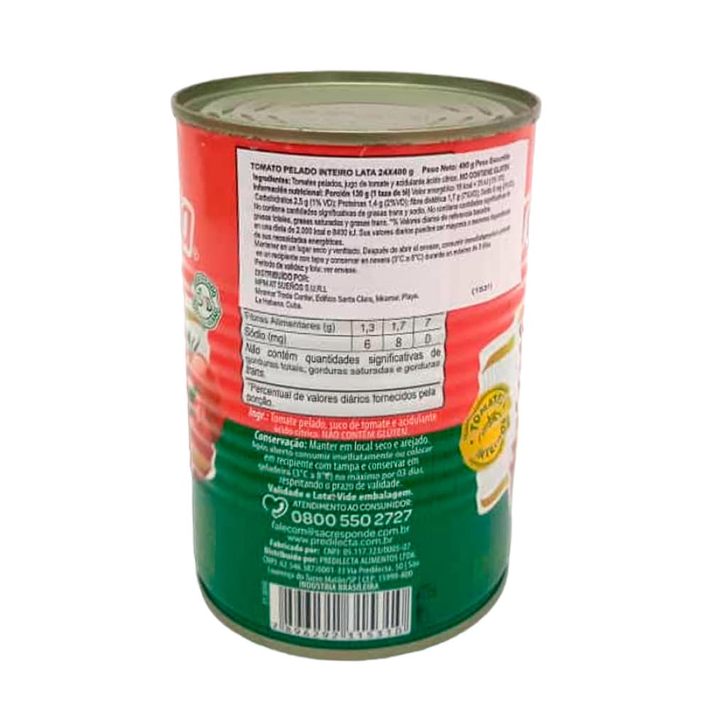 Tomate pelado en lata Predilecta (400 g / 14.10 oz) - Miniatura 2