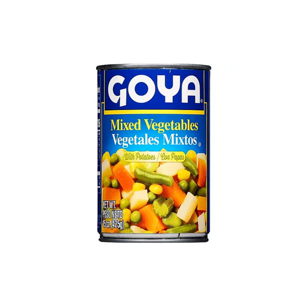 Vegetales mixtos con papas Goya (425 g / 15 oz) - Imagen 1