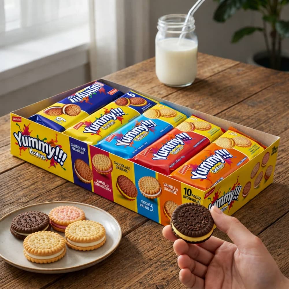 Galletas dulces rellenas surtidas Delizola (350 g / 12.34 oz) - Miniatura 6