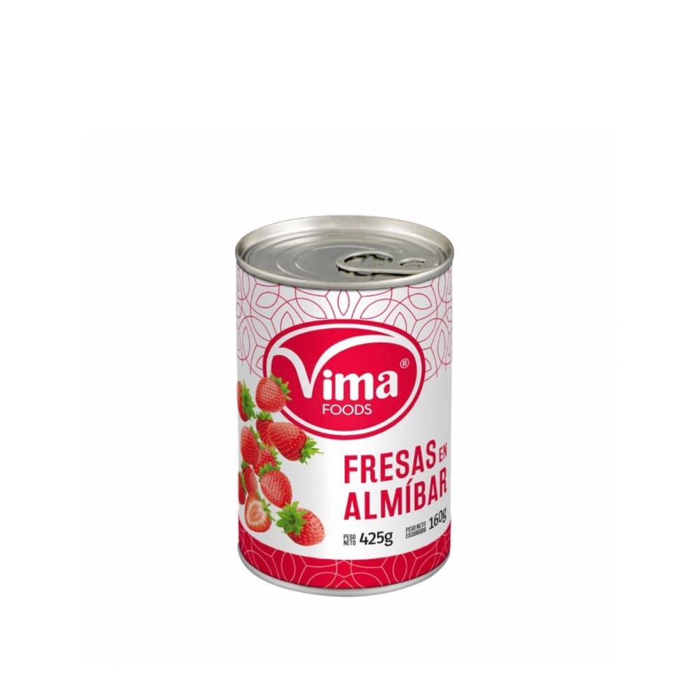 Fresas en almíbar Vima Foods (425 g / 14.99 oz) - Imagen 1