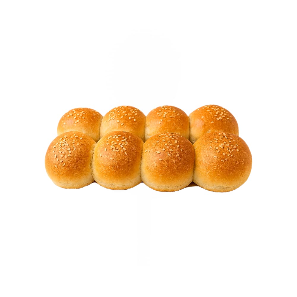 Pan mini hamburguesas Dulcecito (8 x 40 g / 1.4 oz) - Miniatura 3