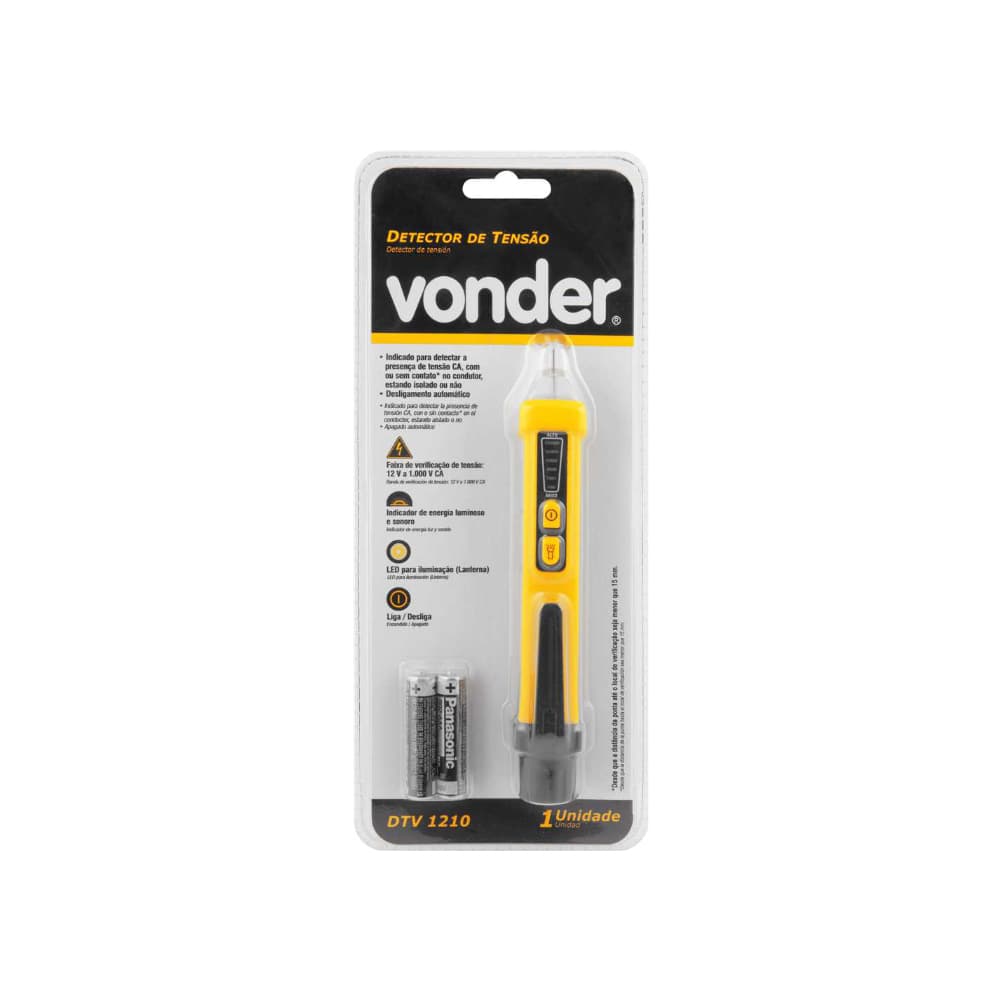 Detector de tensión DTV 1210 Vonder - Miniatura 5