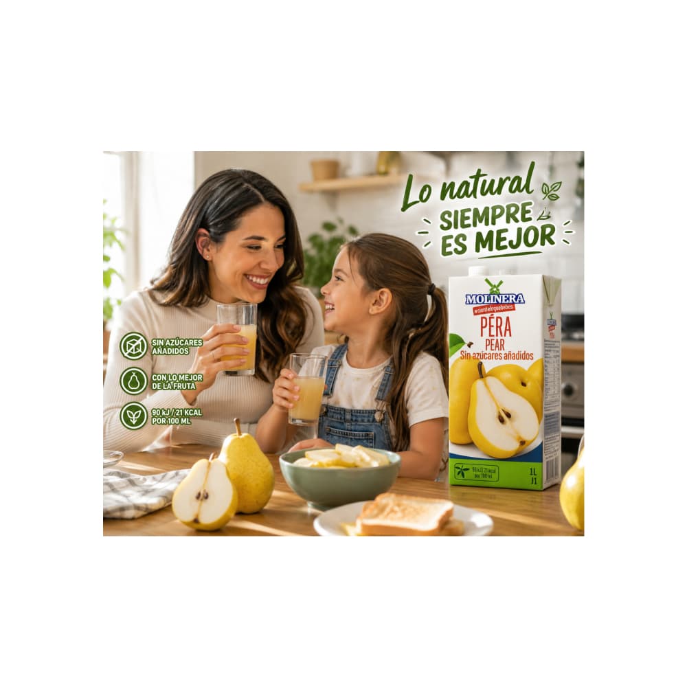 Néctar de pera Molinera (1 L) - Miniatura 5