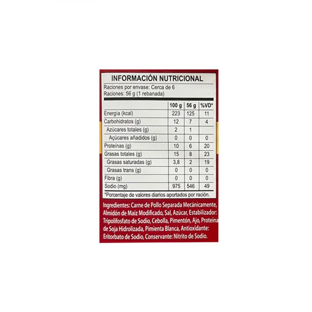 Fiambre de pollo Pampeano (320 g / 11.28 oz) - Miniatura 2