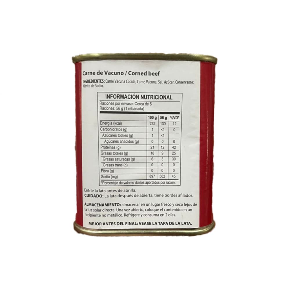 Carne de vacuno en conserva - tipo carne rusa - Pampeano (340 g / 11.99 oz) - Miniatura 3
