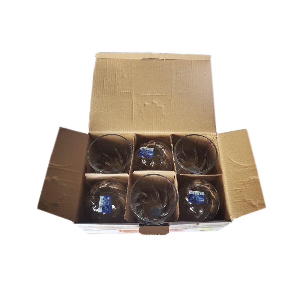 Vaso de cristal Diamónds (6 U) - Miniatura 2