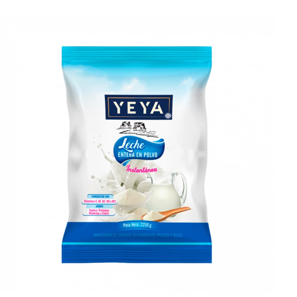 Leche entera en polvo YEYA (2.25 kg / 4.96 lb) - Imagen 1