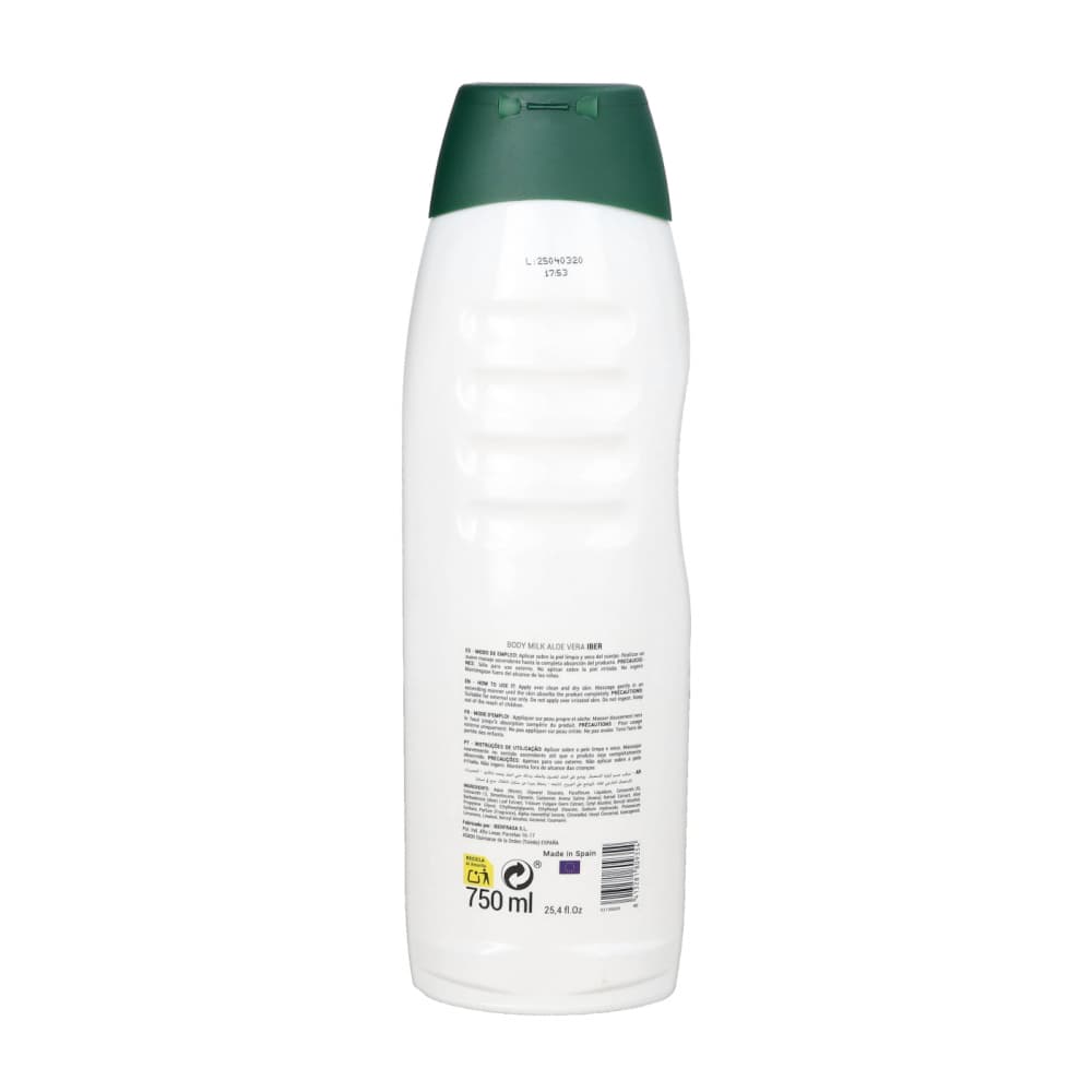 Crema corporal aloe vera Iber (750 ml) - Miniatura 2
