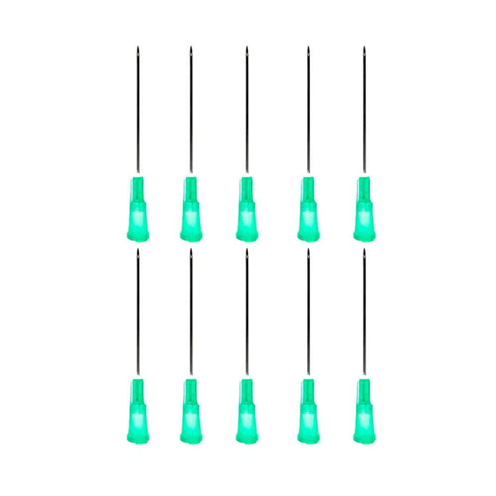 Aguja hipodérmica para inyección (10 x 21 g / 1.0") - Imagen 1