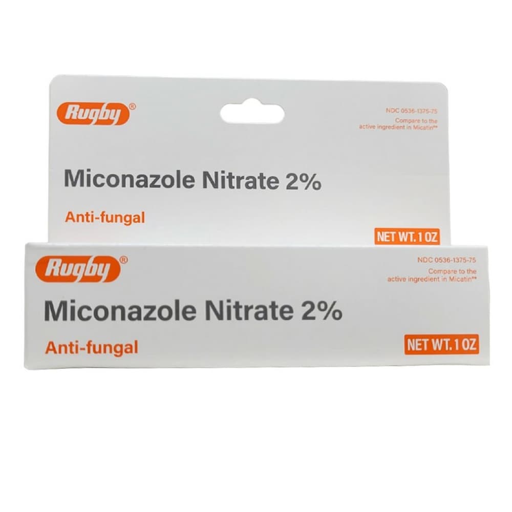 Nitrato de miconazol 2% Rugby (28.35 g / 1 oz) - Imagen 1