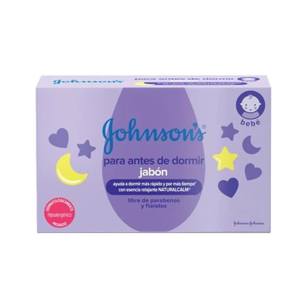 Jabón para bebé antes de dormir Jonhson (75 g / 2.64 oz) - Imagen 1