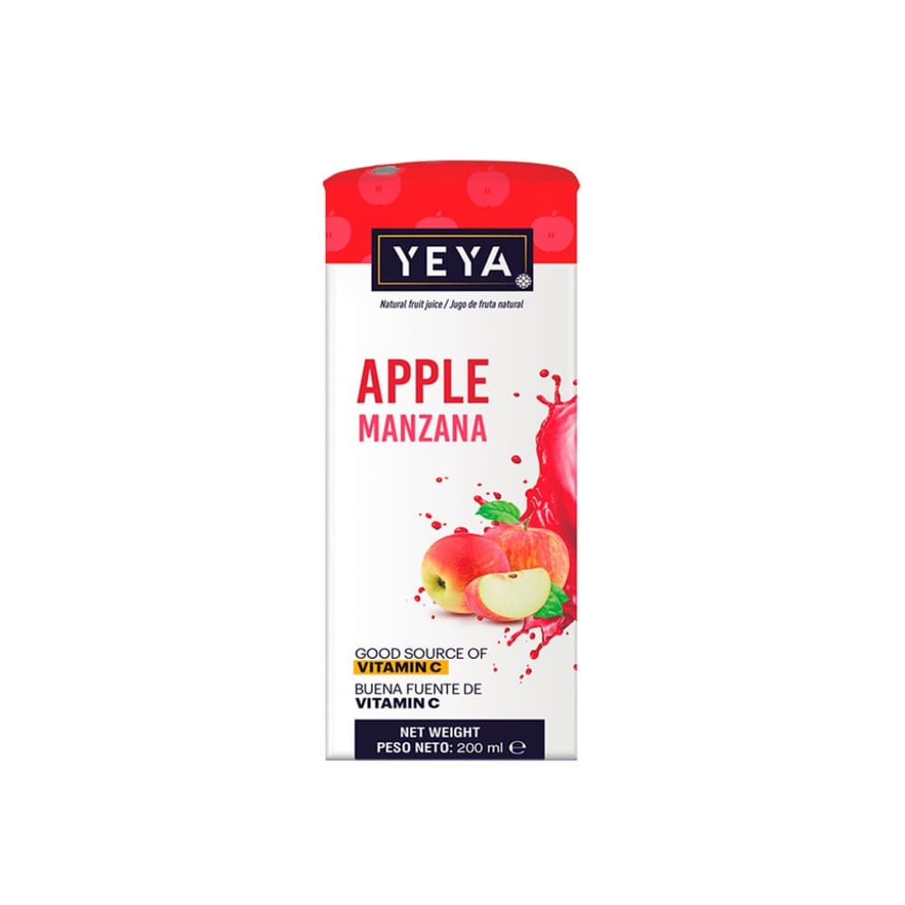 Bebida saborizada sabor manzana Yeya (200 ml) - Miniatura 3