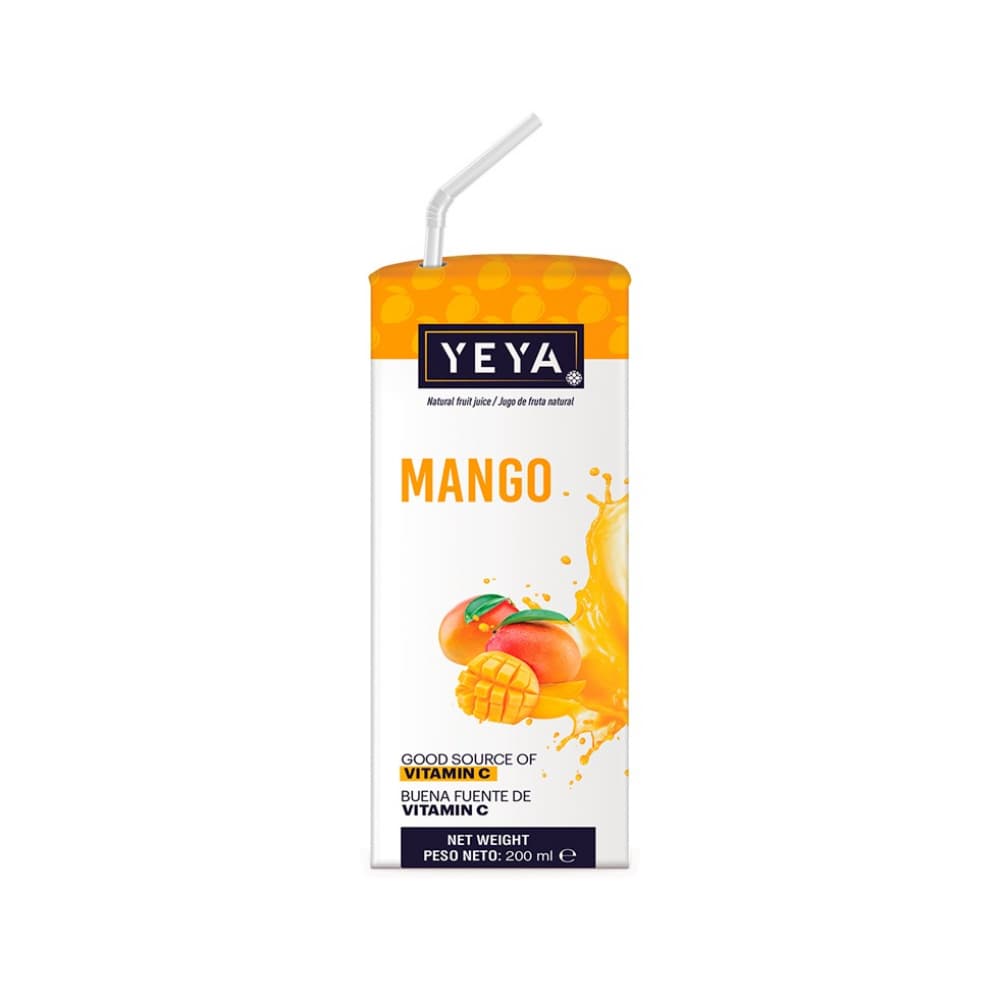 Bebida saborizada de mango Yeya (200 ml) - Imagen 1