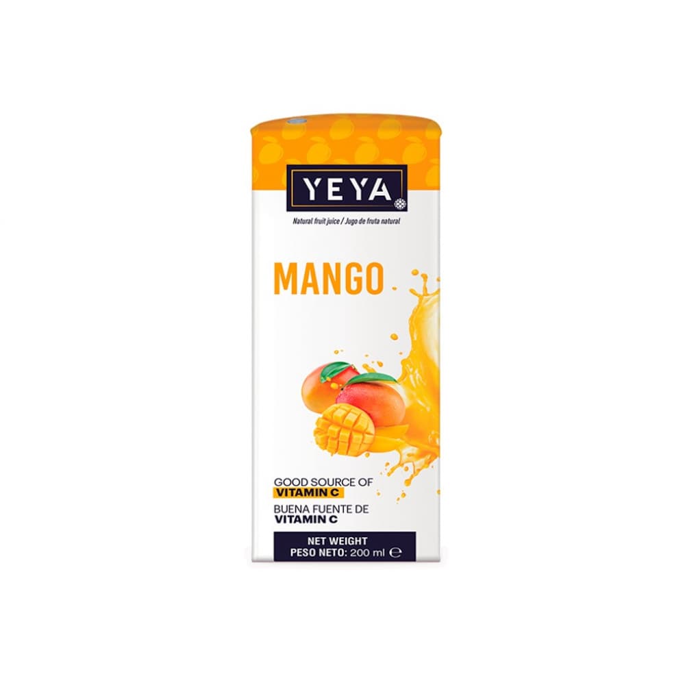 Bebida saborizada sabor mango Yeya (27 x 200 ml) - Miniatura 3