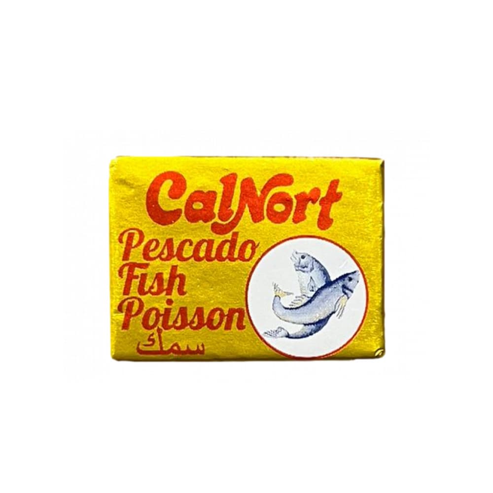 Cubo -pastilla- de caldo de pescado Calnort (10 g) - Imagen 1