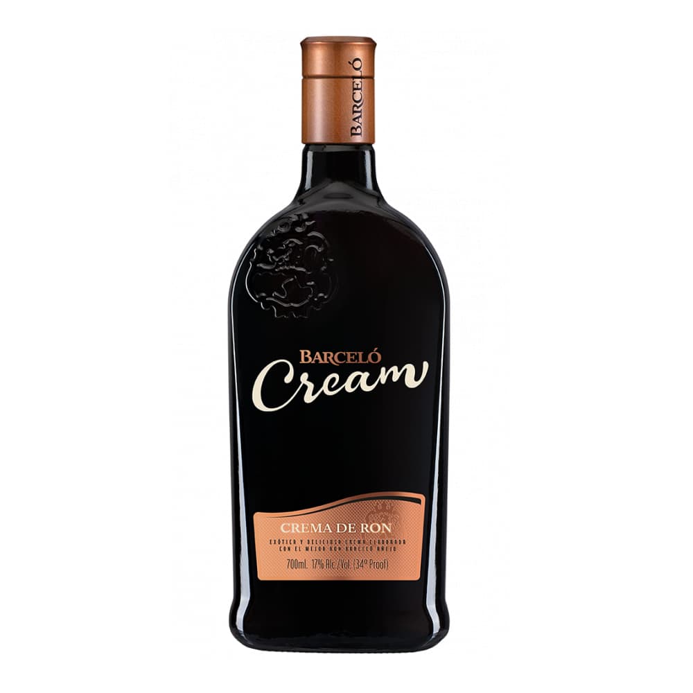 Crema de licor a base de ron Barceló (700 ml) - Imagen 1
